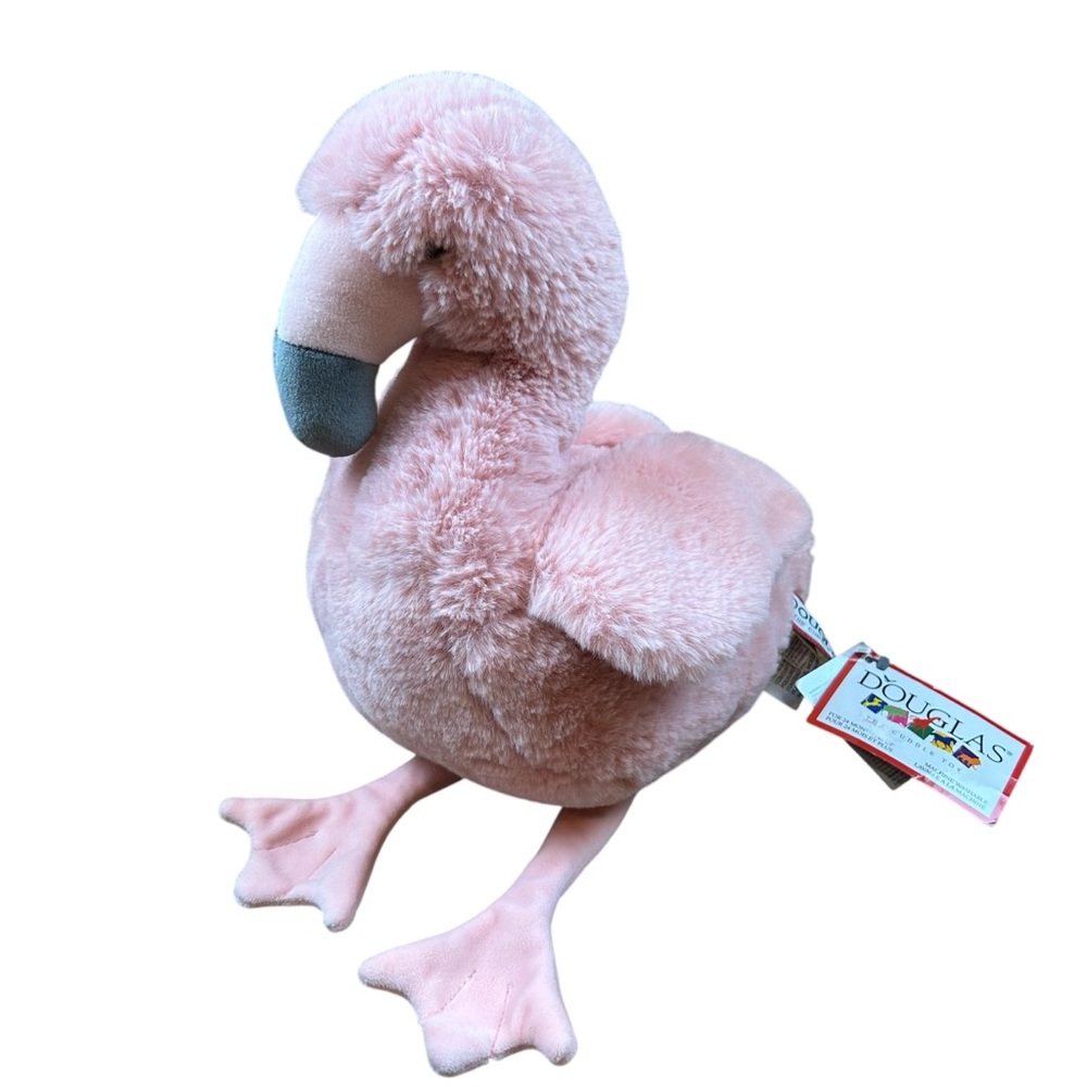 Douglas Pink Flamingo Lovey Plush Stuffed Animal Cuddle Toy #4457